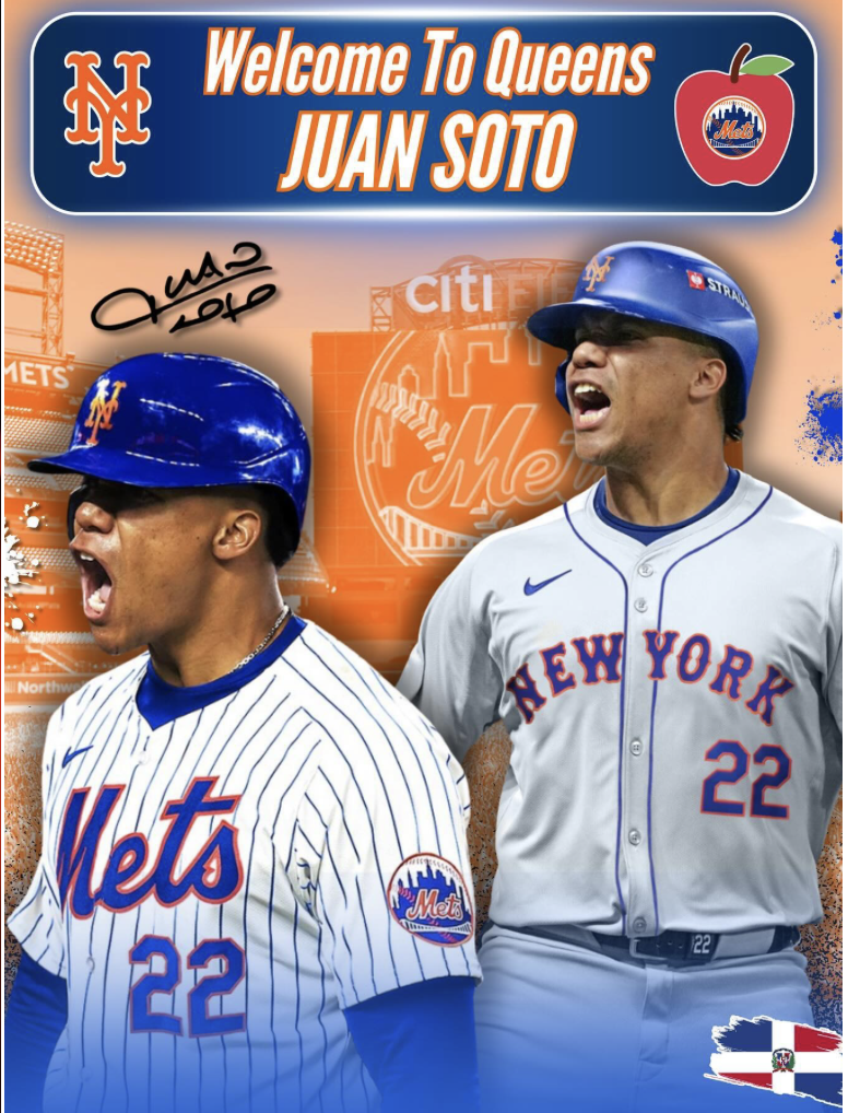 Juan Soto – Welcome To Queens Graphic