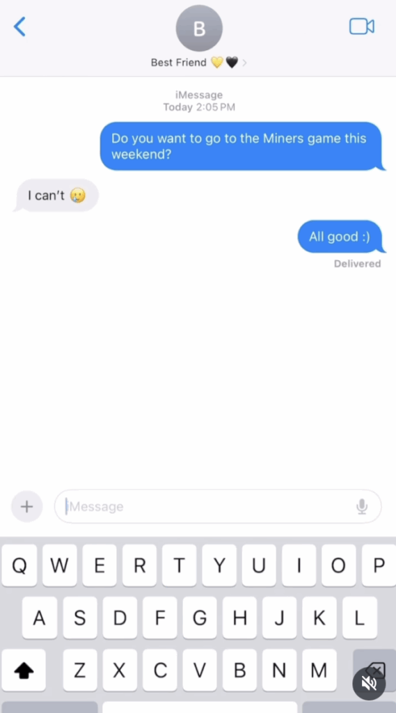“Don’t Be Like This Friend”