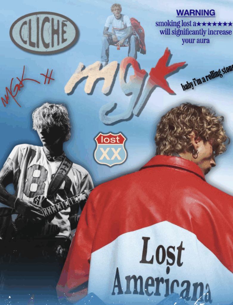 mgk – “Lost Americana” Graphic