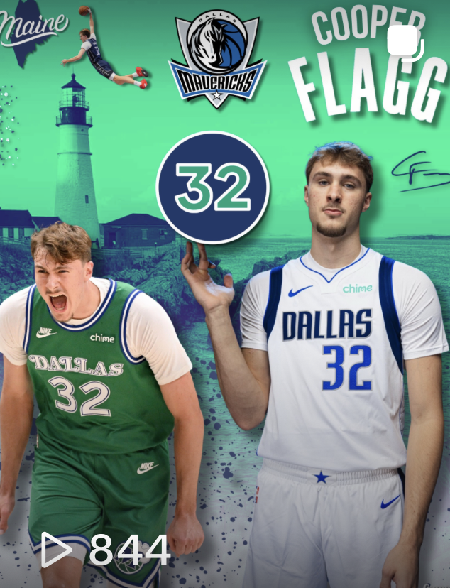 Cooper Flagg (Dallas Mavericks) – Graphic