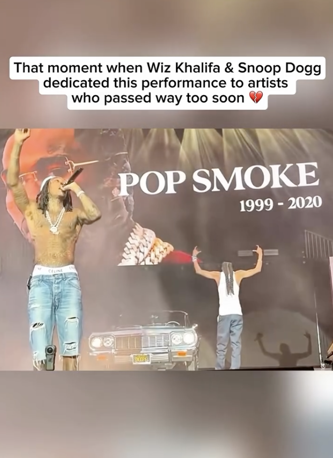 Emotional Live Performance – Wiz & Snoop