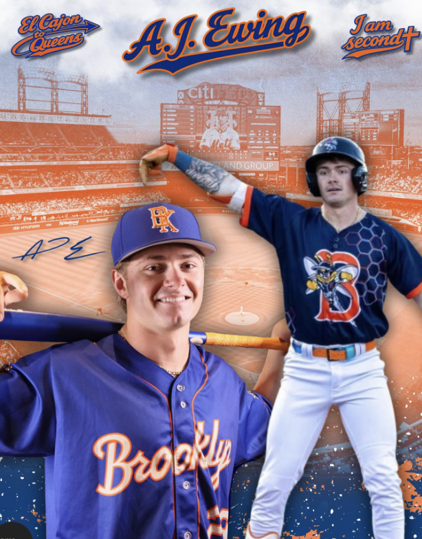 A.J. Ewing – Mets Graphic