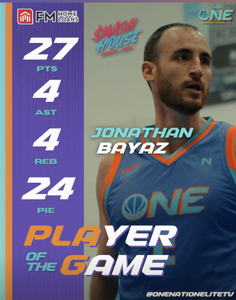 Jonathan Bayaz – One Nation Elite POTG