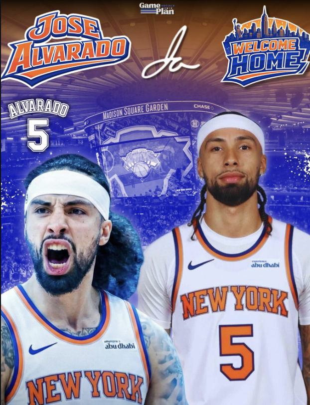 Jose Alvarado Knicks – Graphic