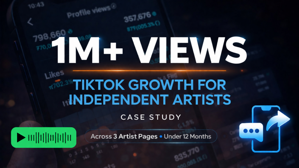 TikTok Growth: Independent Artist Promotion
