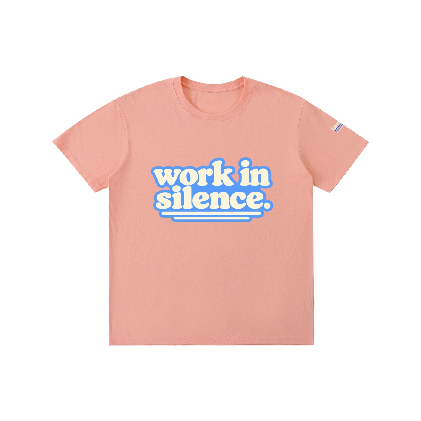 "work in silence" Unisex T-Shirt - Image 6
